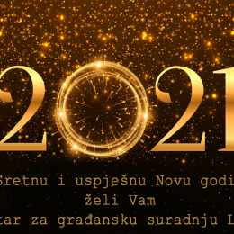 Centar za građansku suradnju Livno: Novogodišnja čestitka