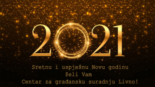 Centar za građansku suradnju Livno: Novogodišnja čestitka